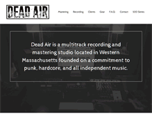 Tablet Screenshot of deadairstudios.com